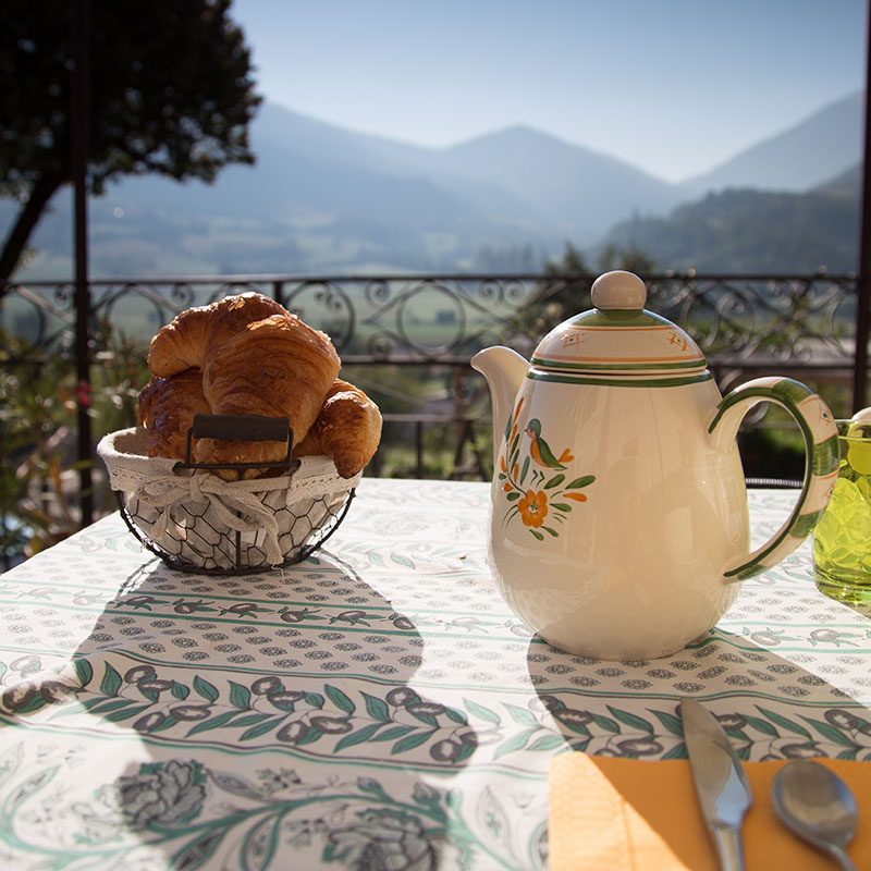 Petit déjeuner en chambre d'hôtes, Chez mon Jules