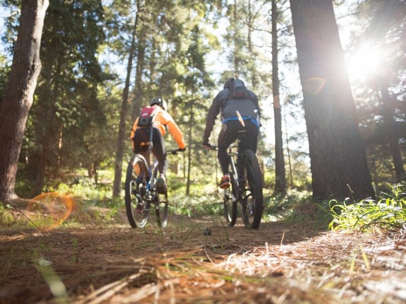 VTT en Drôme provençale, près de Chez Mon Jules